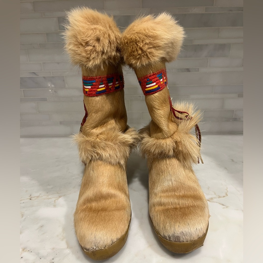 Tecnica Tan Fur Winter Boots